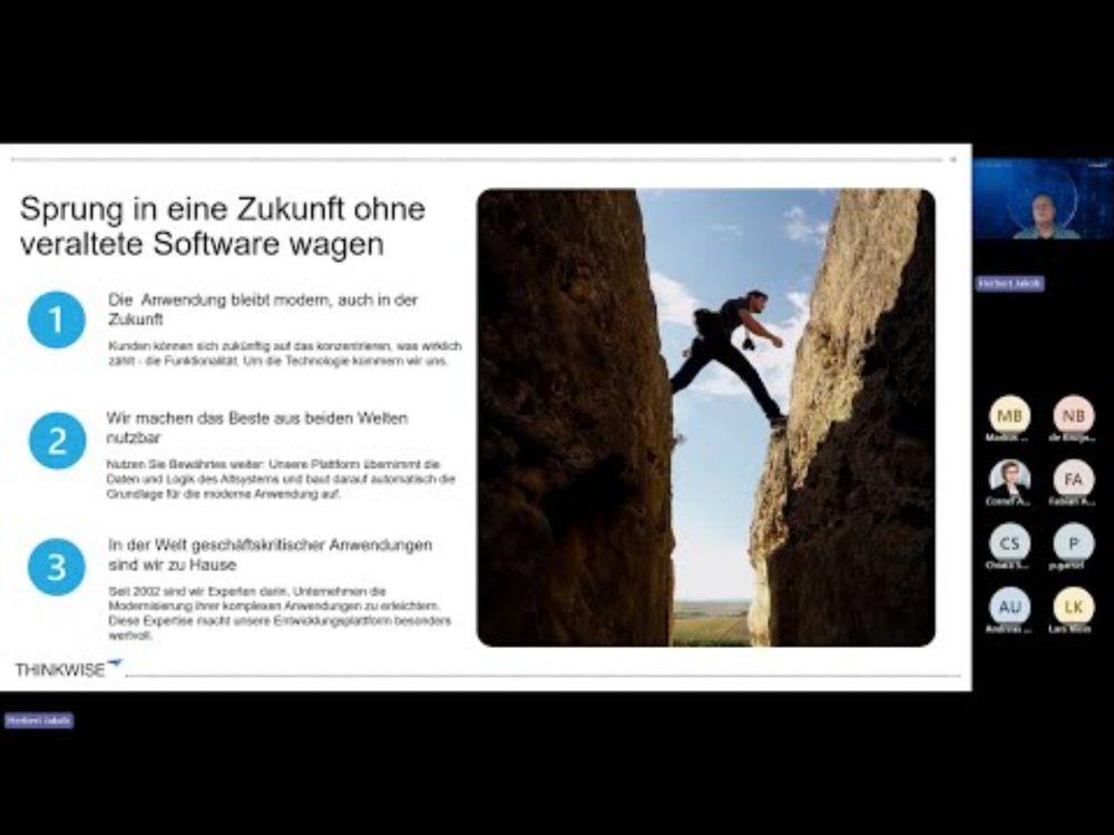 Nie mehr Legacy – Wie Thinkwise Unternehmen von Altlasten befreit