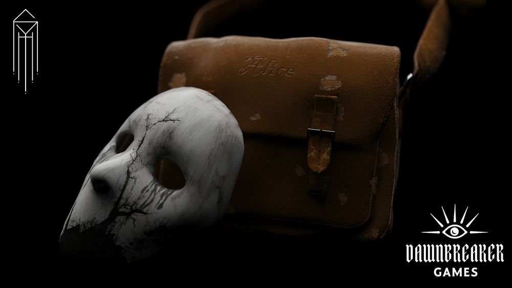 Finished Mask and Bag from Alice.  