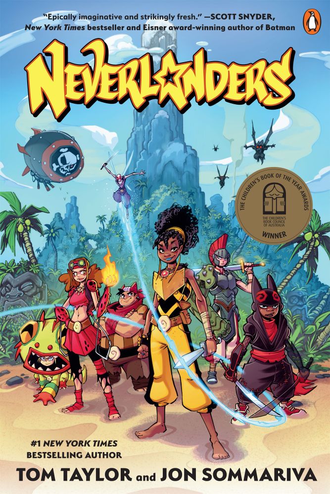 The cover of Neverlanders book one