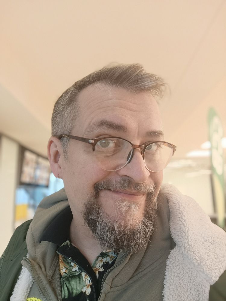 Me in a mall looking at the camera 