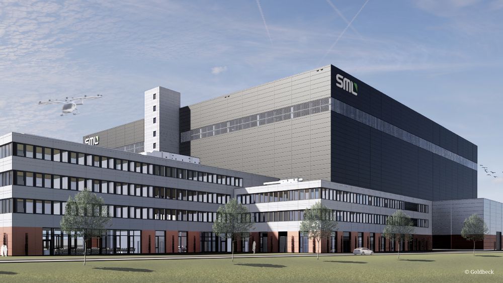 Visualisierung des fertiggestellten Smart Mobility Labs.