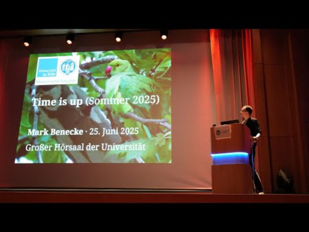 Time is up (Juni 2025) Uni Köln: Hitze & Arten-Sterben