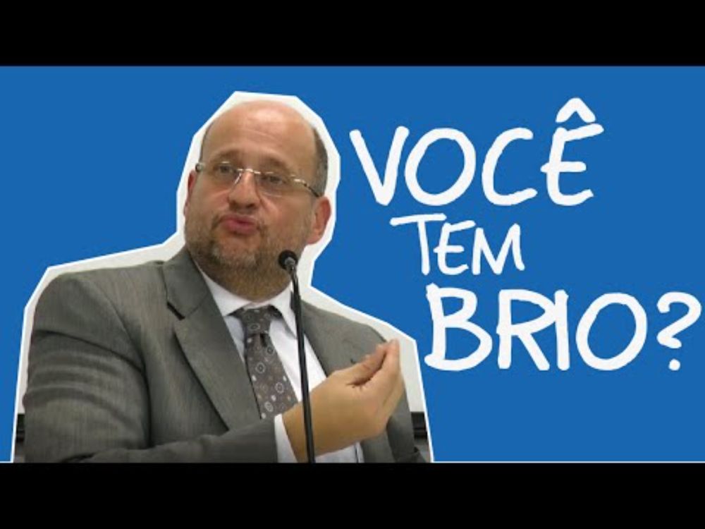 Motivação para estudar (BRIO) | Clóvis de Barros |