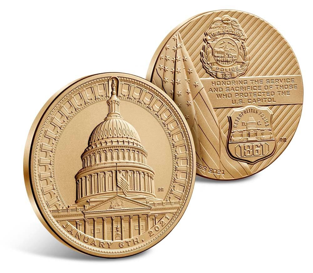 United States Capitol Police and Those Who Protected the U.S. Capitol on January 6, 2021 Bronze Medal | US Mint
