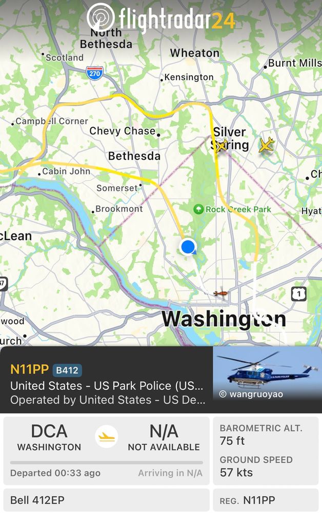 US park police jackin around 