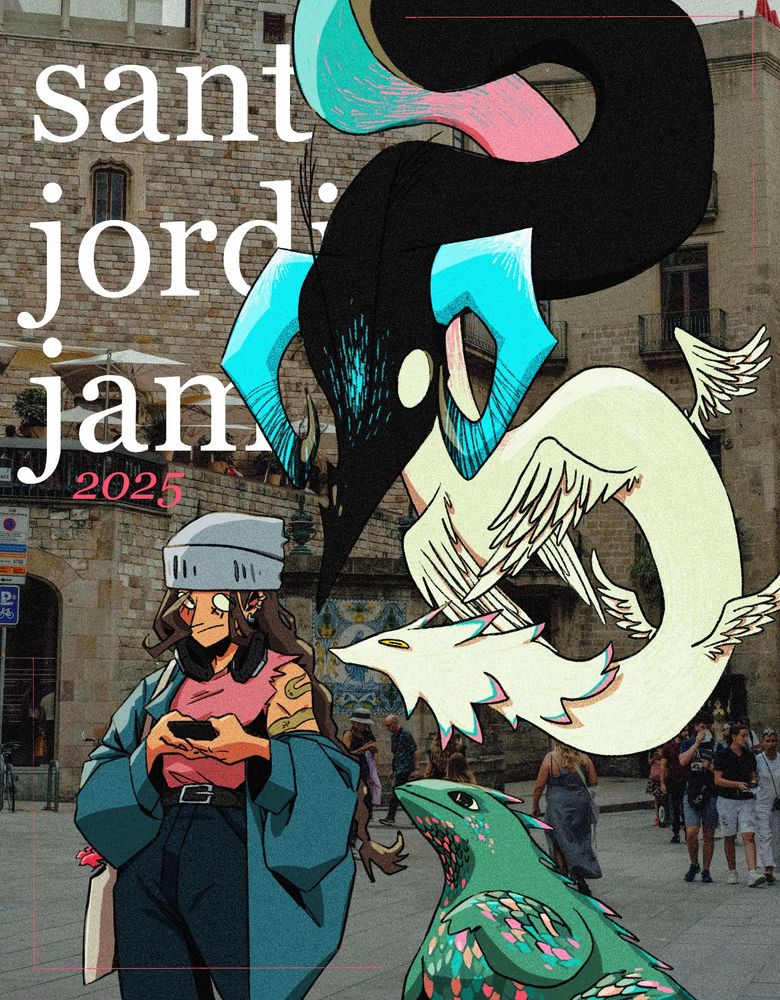 Cartell de la Sant Jordi Jam 2025.