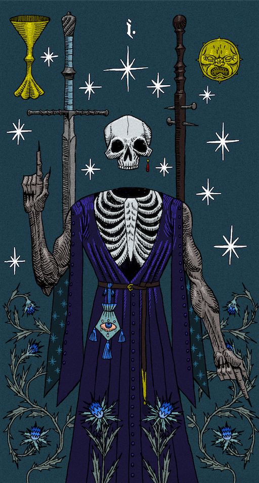 the magician tarot card