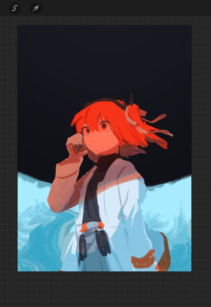 一枚目から進めたカラーラフ