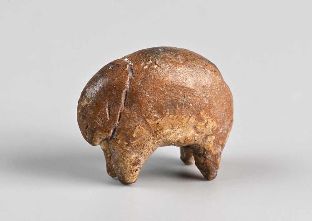Mammut aus Ton (c) NHM Wien, Chloe Potter