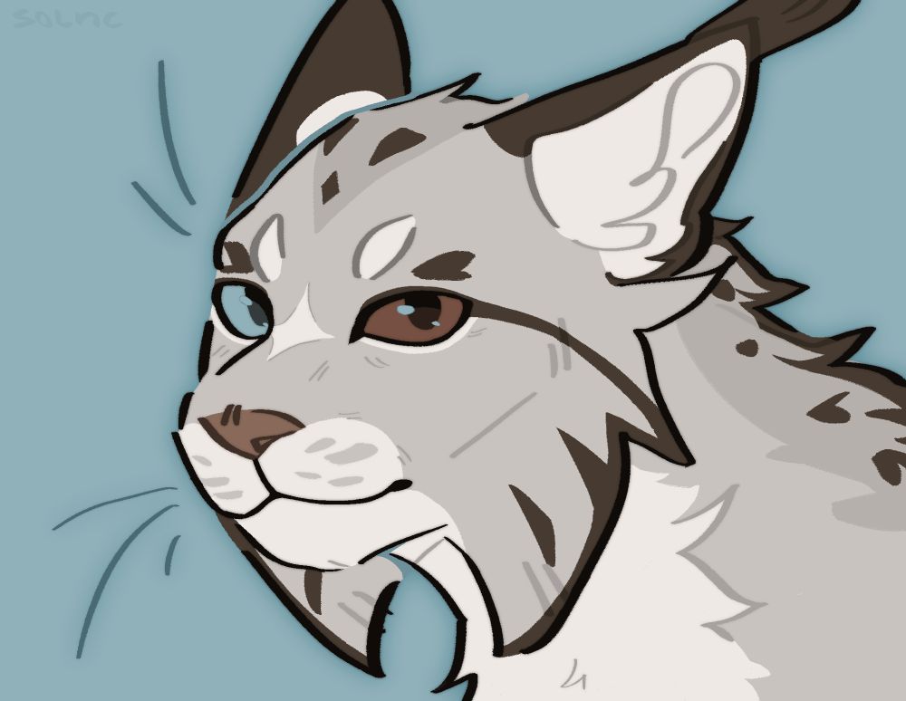 digital art og feral lynx