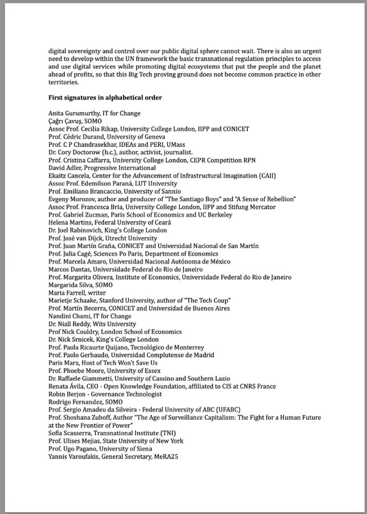 Text doesn't fit, read it at: https://framaforms.org/public-letter-against-big-techs-attack-on-digital-sovereignties-1726420881 (also linked next).