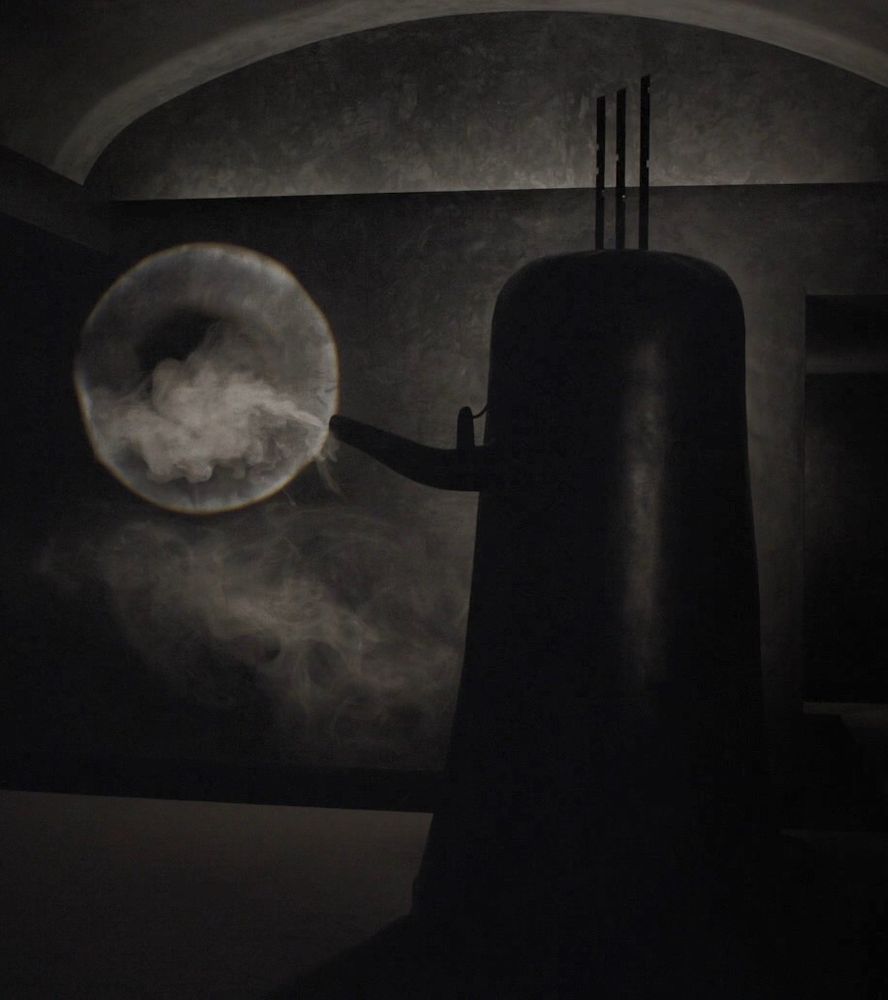 It’s Phillip Jeffries, in Twin Peaks: The Return, although he looks like a giant teapot