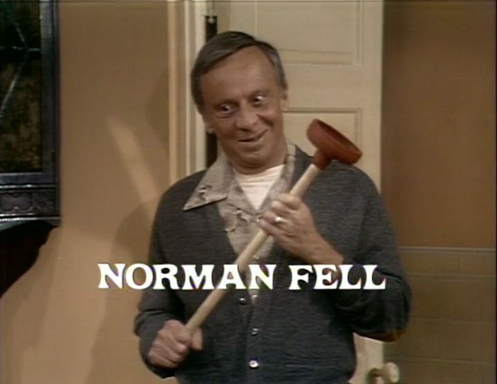 Norman fell with a plunger 