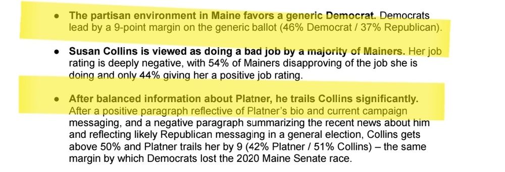 Partisan environment favors generic Dem 