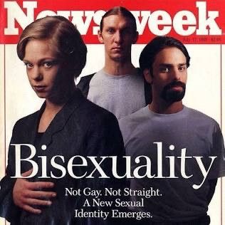 Bisexuality the Newsweek cover 