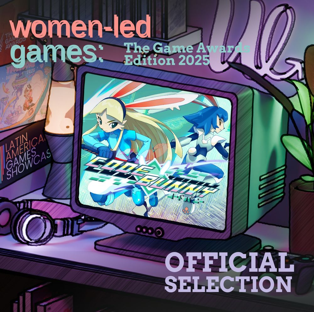 CODE Bunny will appear in the Women-Led Games TGA 2025 Edition Showcase!