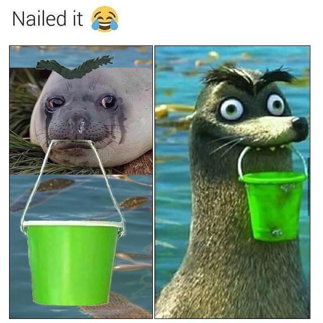 A randomly generated meme