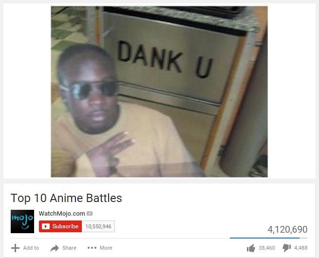 A randomly generated meme