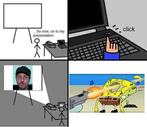 A randomly generated meme