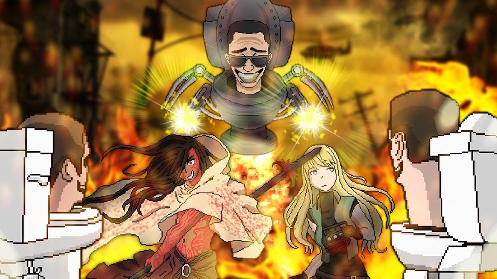 Skibidi's VS Some SCP's I forgot please don't hurt me I used references-