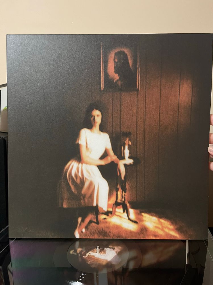 Photo of the gatefold record sleeve for Preacher's Daughter by Ethel Cain indie exclusive vinyl 