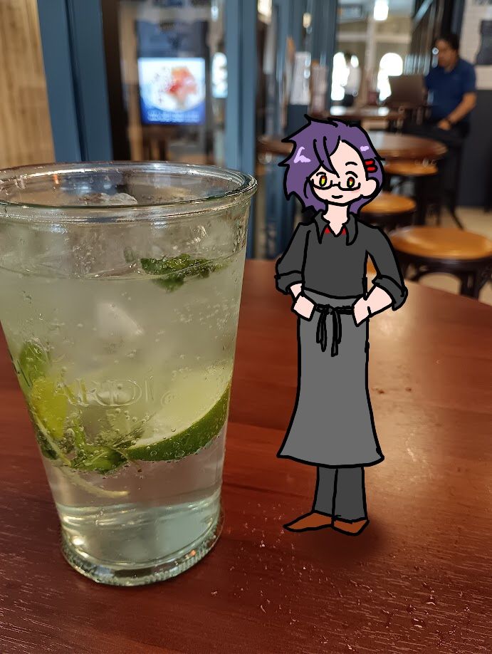 バーマンやってる明石国行とモヒート