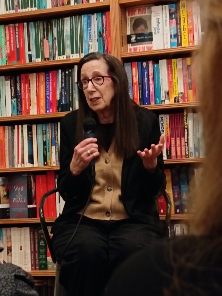 Manya Wilkinson discussing her novel