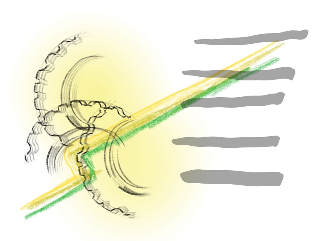 An abstract drawing based on the hot wheels truck design (also by Alex)