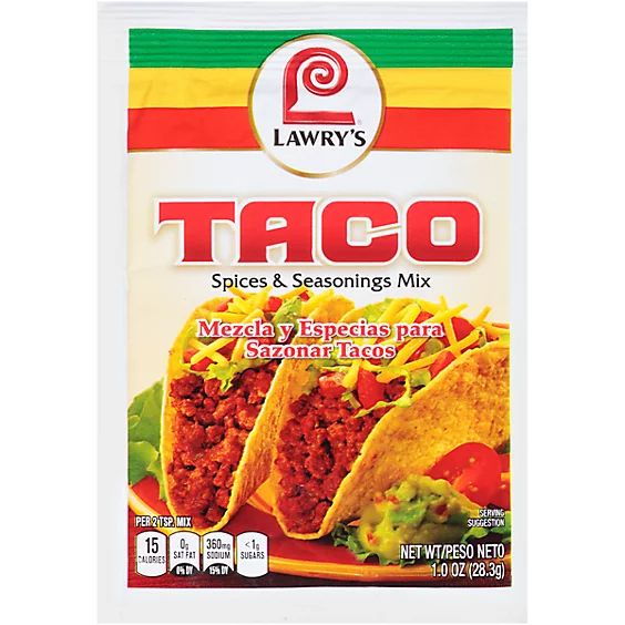 Lawry's Taco Seasoning packet
