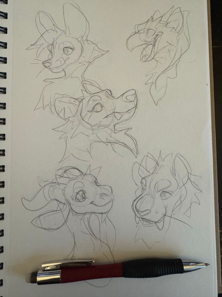Rough sketch page