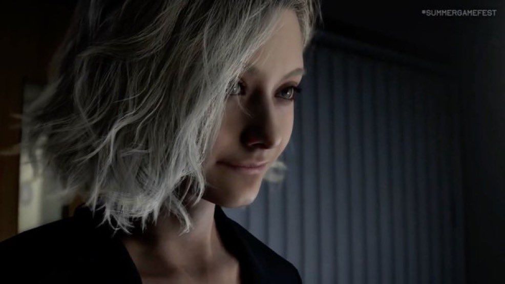 Screenshot of Grace Ashcroft. The protagonist of the recently announced Resident Evil 9 Requiem.