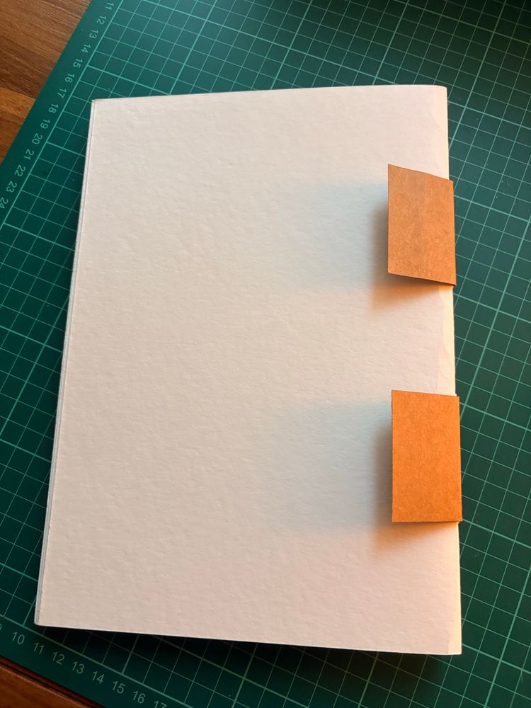 Photo of the Australian reverse piano bind process. 