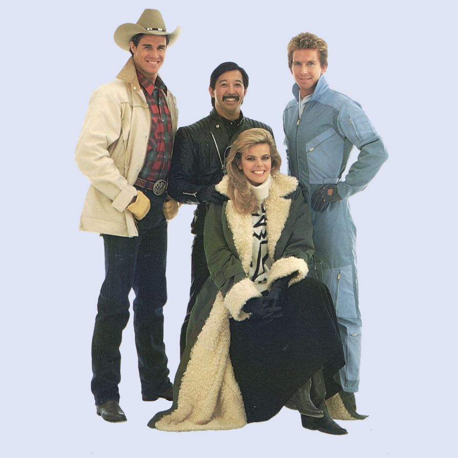 Four folks ready for anything