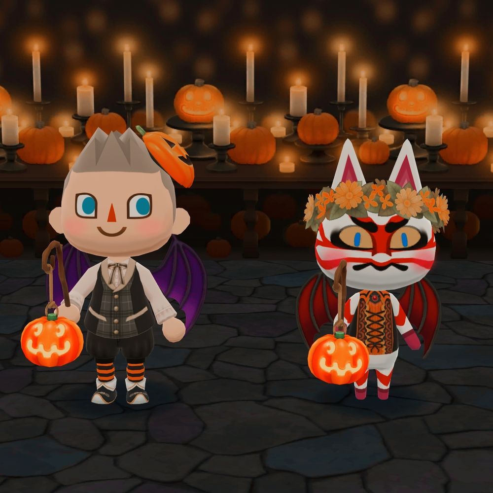 自分のキャラクター「Darbs」とかぶきち。