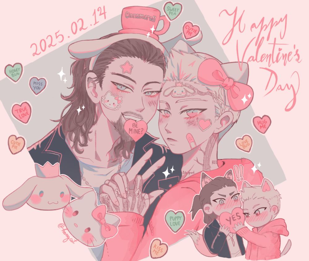 jay and darby drawing for valentine's day.