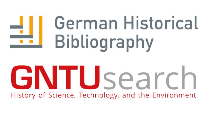 Logos of the German Historical Bibliography and GNTUsearch