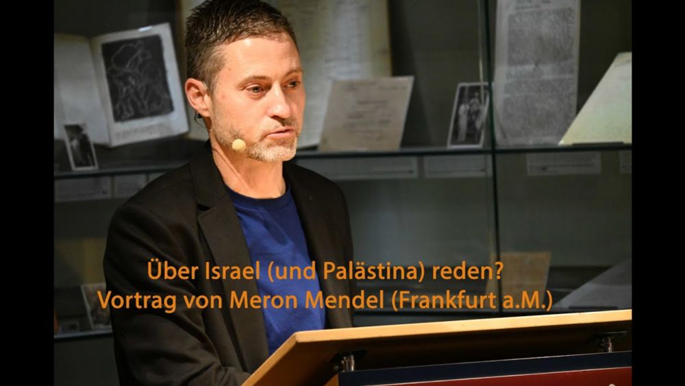 Über Israel (und Palästina) reden? - Meron Mendel