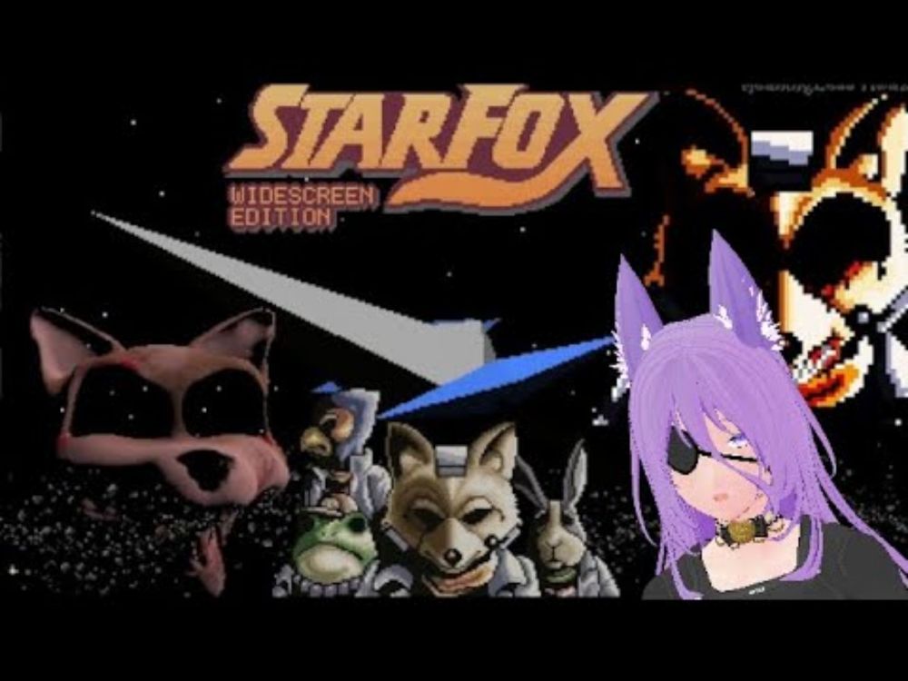 Starfoxのホラーゲーム Starfox.EXE Star fox Widescreen Edition スターフォックス  ムラサキオオカミ VTuber Murasaki Okami