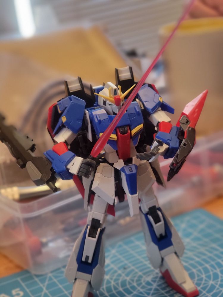 Poorly constructed Zeta Gundam