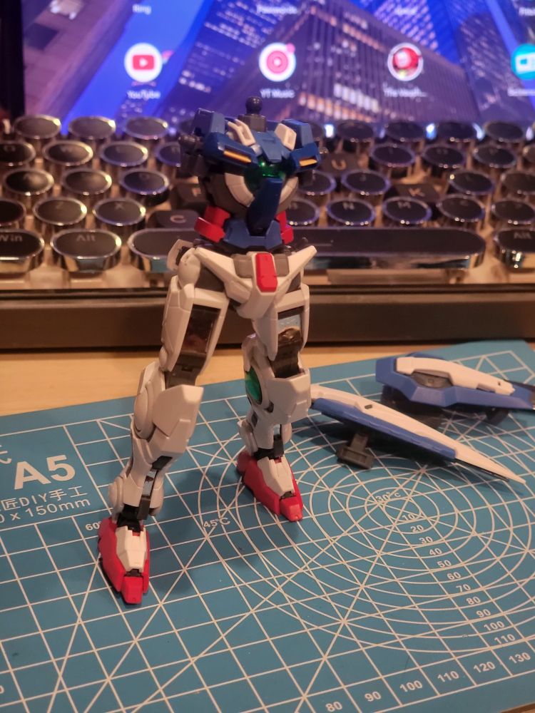 2/3 done Gundam Exia