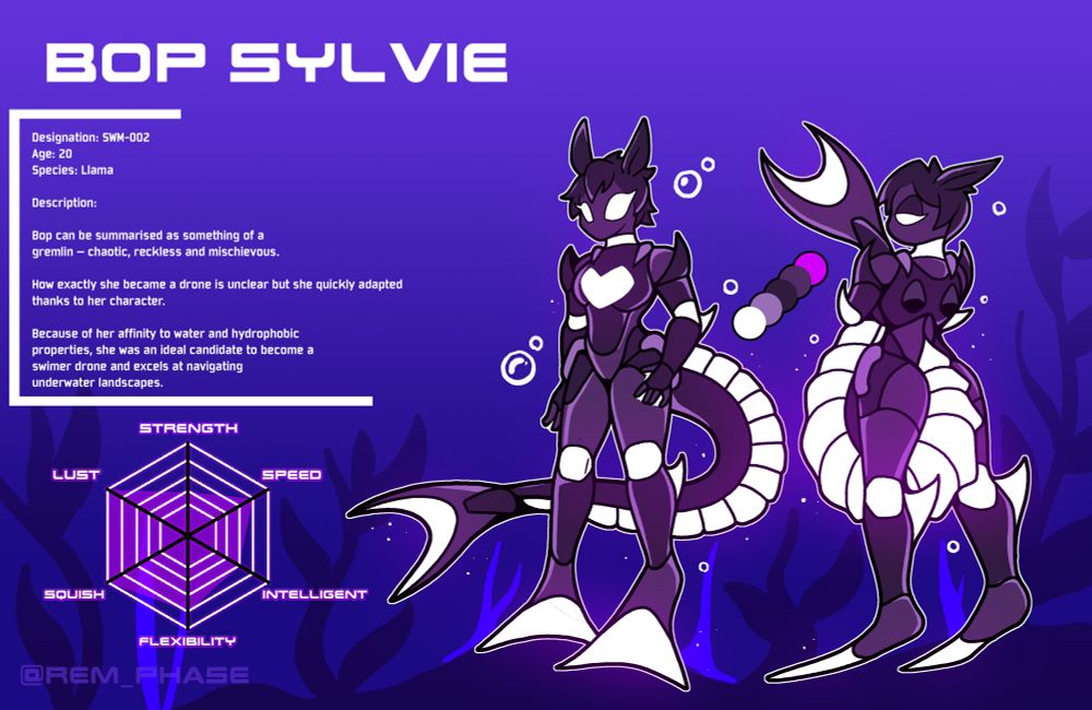 Bop being a silly drone