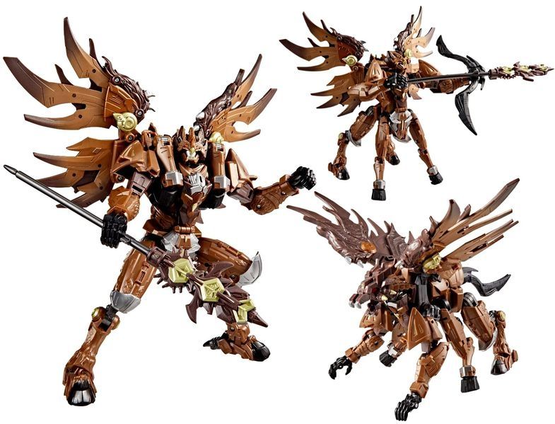 Stock images of Age Of The Primes Onyx Prime's three modes.