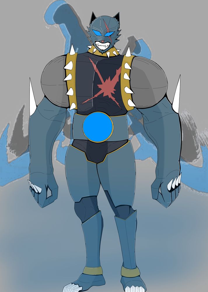 A man without many words, but he can freele speak whith his fists.