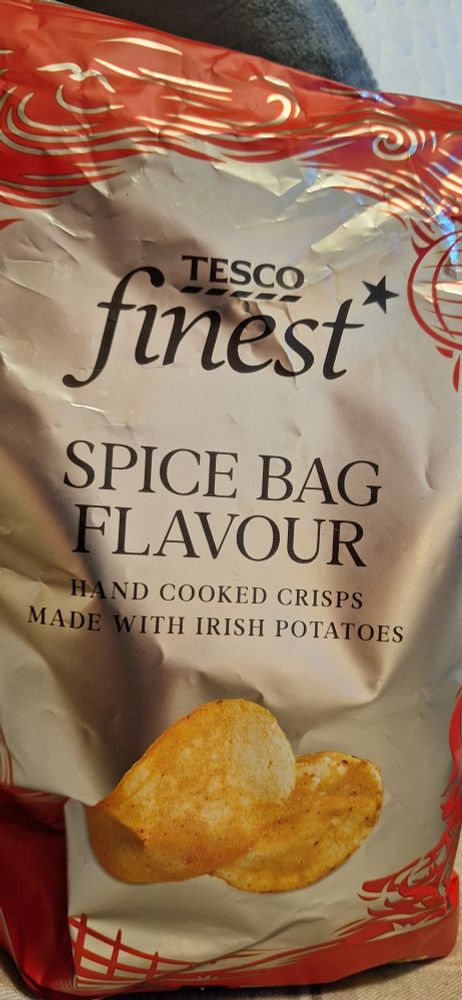 Tesco finest spice bag flavour taytos