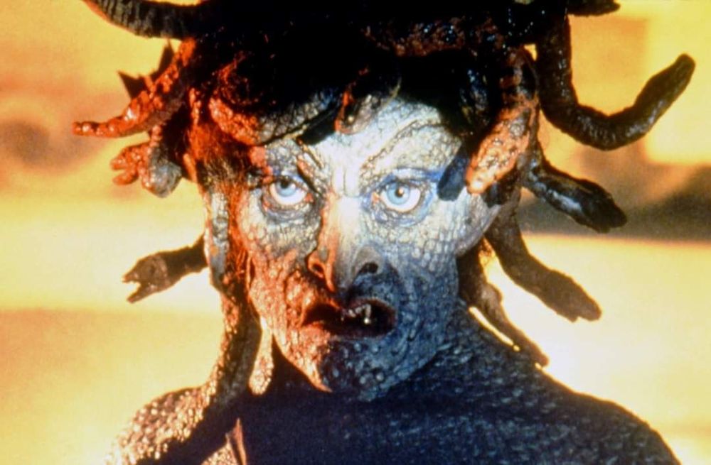 Medusa from the 1981 version of Clash Of The Titans