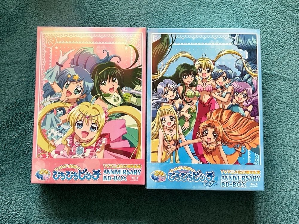 Beide Staffeln der Mermaid Melody 20th Anniversary BD