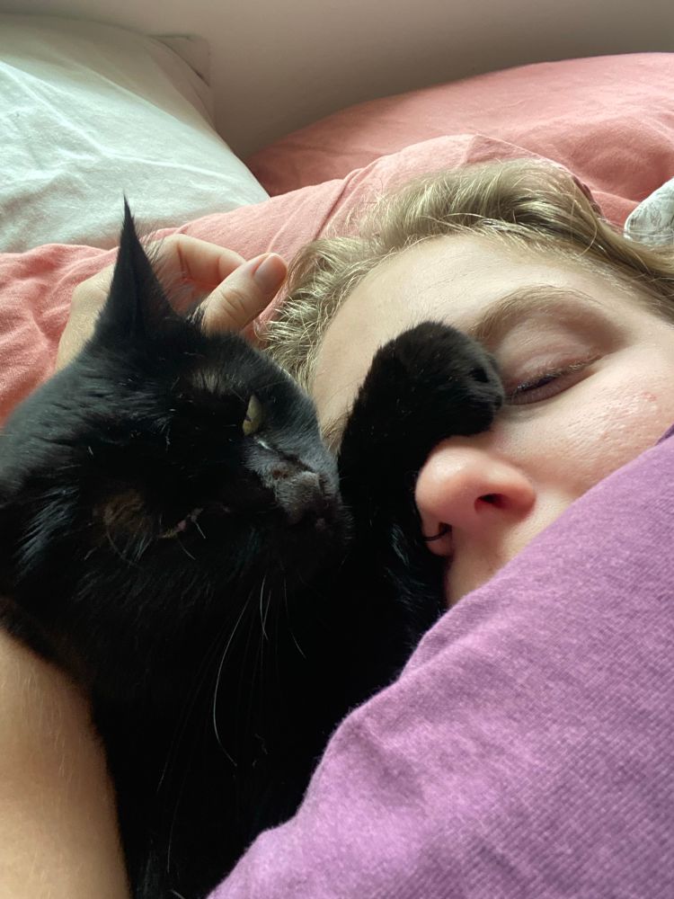 lil bitch with zero concept of personal space 