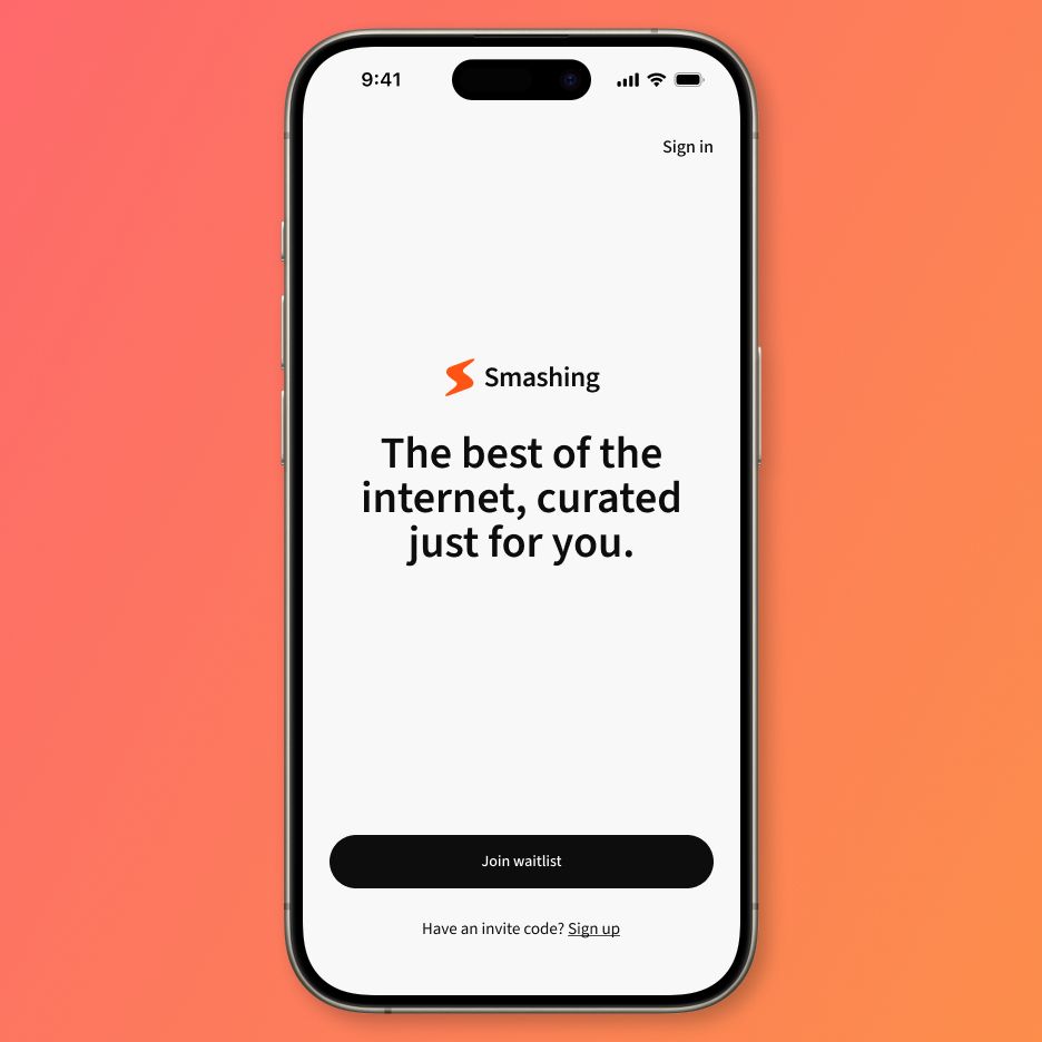 Smashing app