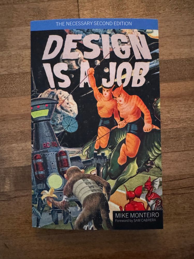 Photo of book Design is a Job
