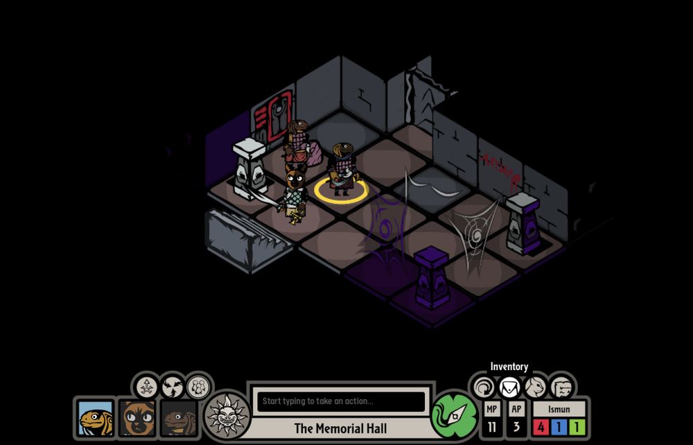 Same screenshot as in original post, but with HUD outlines dimmed to dark gray, and most of the light beige HUD elements dimmed slightly as well.